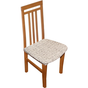 Forbyt, Potah elastický na sedák židle, Andrea bíločerná komplet 2 ks
