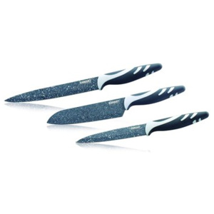 BANQUET Sada nožů s nepřilnavým povrchem GRANITE, 3 ks