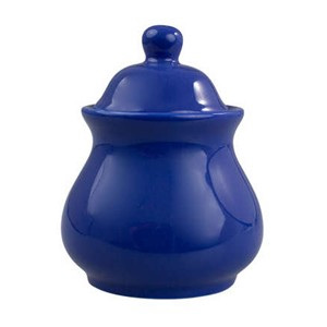 Cukřenka keramická 270 ml, modrá