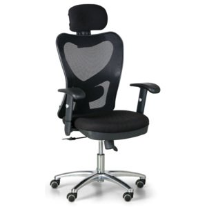 Kancelářská židle Herz, černá