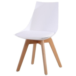 Jídelní židle DELIS bílá