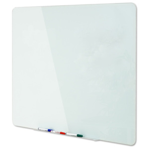 Skleněná popisovací tabule, bílá, 1500 x 1200 mm