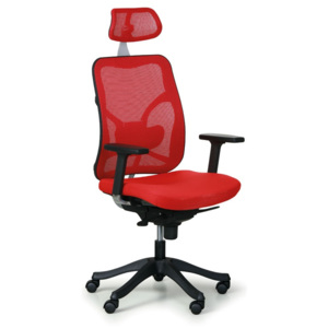 Kancelářská židle Bruggy, červená