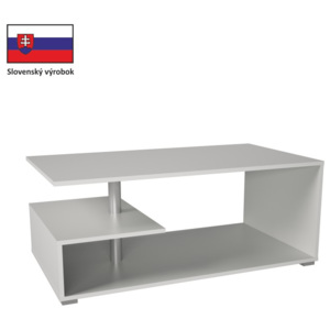 Konferenční stolek v moderním designu bílá DORISA