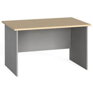 Kancelářský psací stůl rovný 120x80 cm, bříza