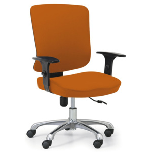 Kancelářská židle HILSCH, oranžová
