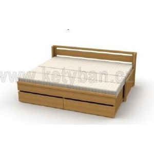 Dřevěná postel Diana