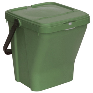 Plastové odpadkové koše ECOTOP II, zelená
