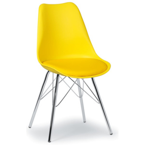 Konferenční židle Christine, žlutá