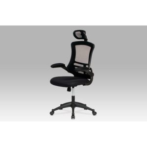 Kancelářská židle mesh černá s houpacím mechanismem KA-J805 BK