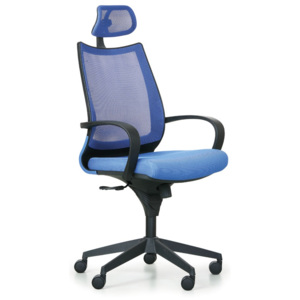 Kancelářská židle Futura, modrá/černá