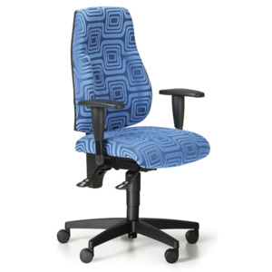 TOPSTAR Zdravotní balanční kancelářská židle EXETER LADY, modrá