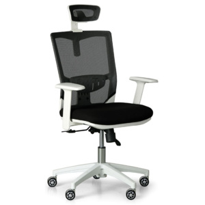 Kancelářská židle Uno, černá/bílá