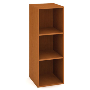 Skříň policová otevřená UNI, 400 x 400 x 1110 mm, buk
