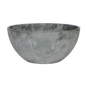 Artstone Bowl Grey 31x15cm - Do interiéru a exteriéru