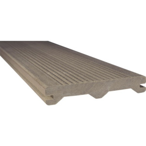 Terasové prkno WPC Woodplastic Ambiente 23 x 137 x 3000 mm, světle hnědé