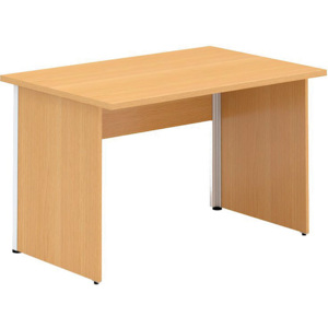 Kancelářský psací stůl CLASSIC A, 1200 x 800 mm, dezén divoká hruška
