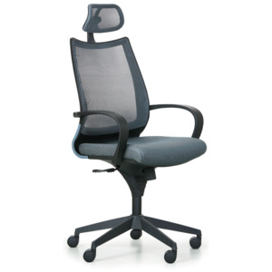 Kancelářská židle Futura, tmavě šedá/černá
