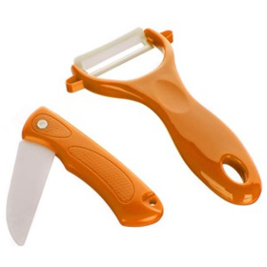 BANQUET Sada nůž a škrabka CULINARIA Orange