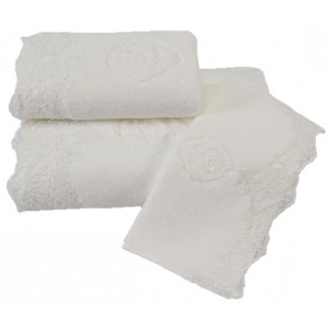 Soft Cotton Luxusní osuška DIANA 85x150 cm Smetanová