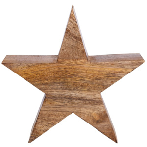FOREST Dřevěná hvězda 19 cm
