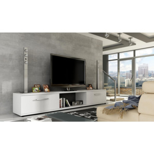 TV stolek ALTON – bílý mat