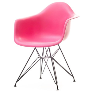 MP Designová jídelní růžová židle - ILLO