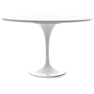 MP Designový jídelní bílý stolek - MARIA