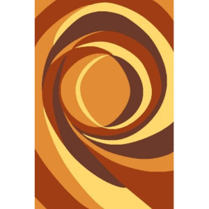 Vopi | Koberec Hansadim F001-TT - 40 x 60 cm, oranžový