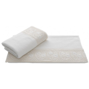 Soft Cotton Luxusní ručník ELIZA 50x100 cm Smetanová