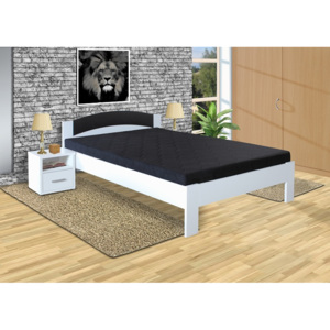Nabytekmorava postel Jason 200x160cm lamino: bílá, typ matrace: standardní 12cm