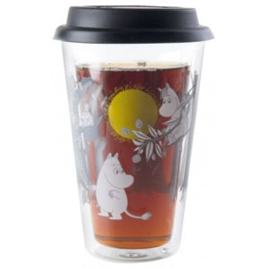 Sklenice na horké nápoje Moomin 0,4l Muurla