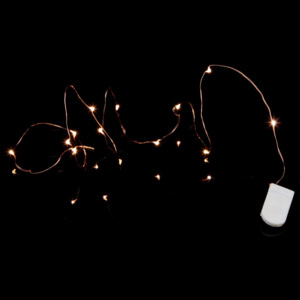 Svítící LED drátek Copper String