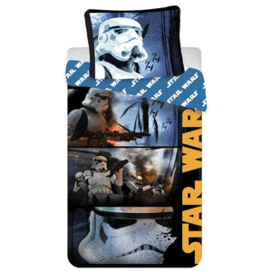 Jerry Fabrics bavlna povlečení Star Wars Stormtroopers 140x200 70x90