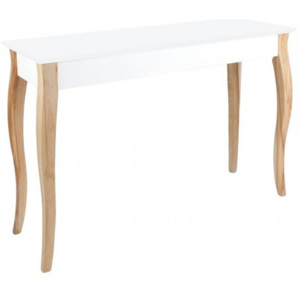 Ragaba konferenční stolek LILLO velký, bílý, 105 x 35 x 74 cm