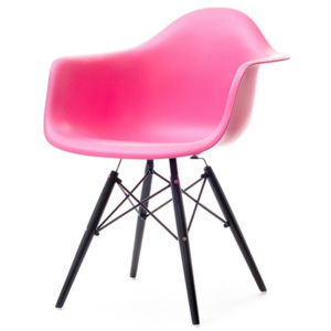 MP Designová jídelní růžová židle - DEVIL