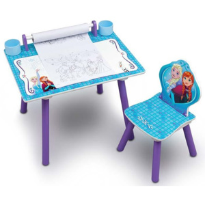 Delta Dětský kreslící stůl Frozen - fialovo-modrý