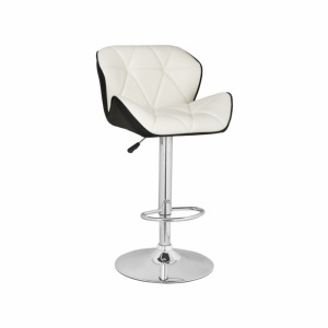 Barová židle CL-3227 WT bílo-černá