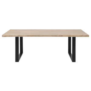 Stůl Sevilla 230 cm, přírodní/černá SCHDN0000064831 SCANDI