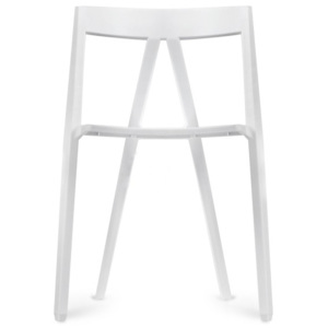 Plastová židle Geta, bílá Homebook:22 NordicDesign