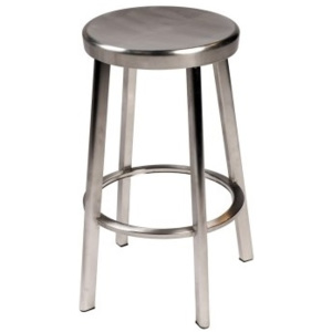 Barová židle DanForm Carisma, broušená ocel, 60 cm DF101162407 DAN FORM
