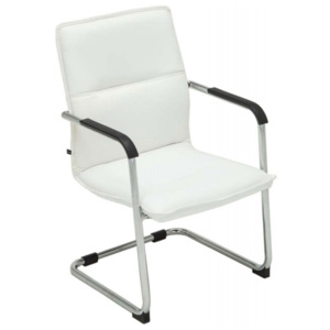 Konferenční židle s područkami Hudson (Bílá) csv:181103001 DMQ