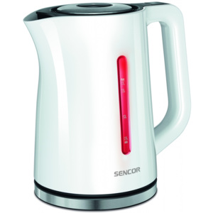 Sencor Rychlovarná konvice Sencor SWK 1791WH Objem 1,7 l, 2400 W, s elektronickou regulací teploty