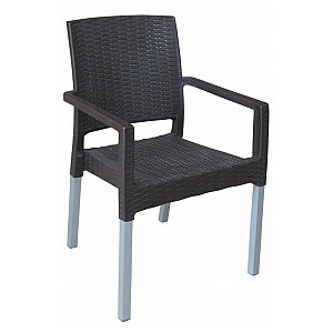 Luxusní židle s imitací ratanu RATAN LUX
