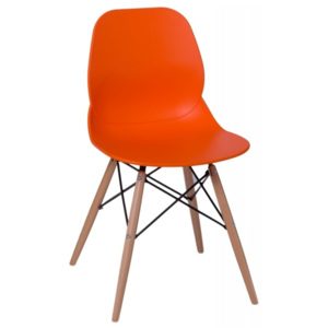 Židle DLS, oranžová 71056 CULTY
