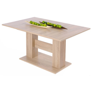 Jídelní stůl rozkládací Kama, 180 cm, dub, dub