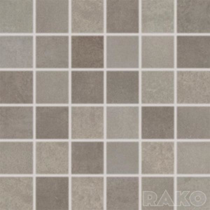 Rako EXTRA Mozaika 30 x 30 cm, hnědo-šedá, 4,8 x 4,8 cm / DDM06721