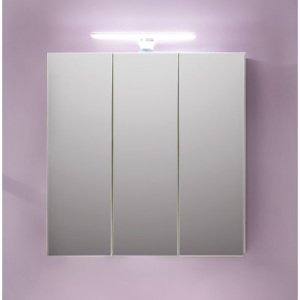 TTB - Zrcadlová skříňka (bílá, zrcadlo)