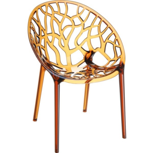 Designová židle Crystal Amber 24697 CULTY