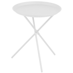 Odkládací stolek Triple, kov, bílá SCHDN0000068816 SCANDI